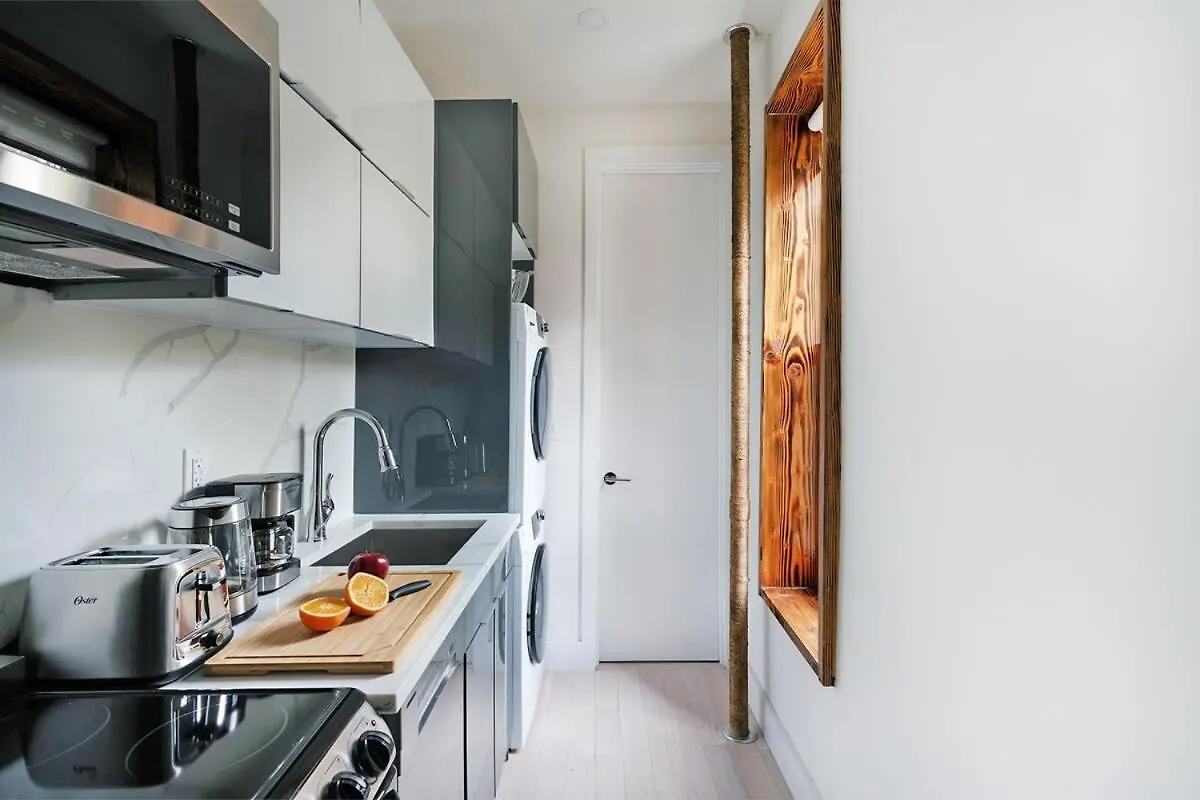 48-1Fe Brand New 1Br Prime Hell'S Kitchen Wd In Unit Apartment New York United States