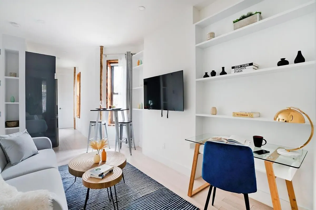 48-1Fe Brand New 1Br Prime Hell'S Kitchen Wd In Unit Apartment New York