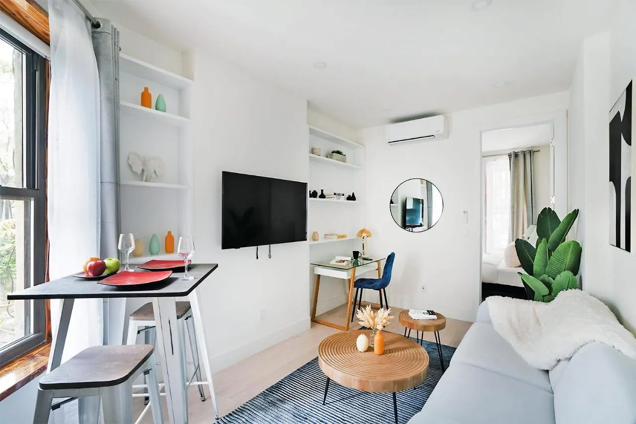 48-1Fe Brand New 1Br Prime Hell'S Kitchen Wd In Unit Apartment New York